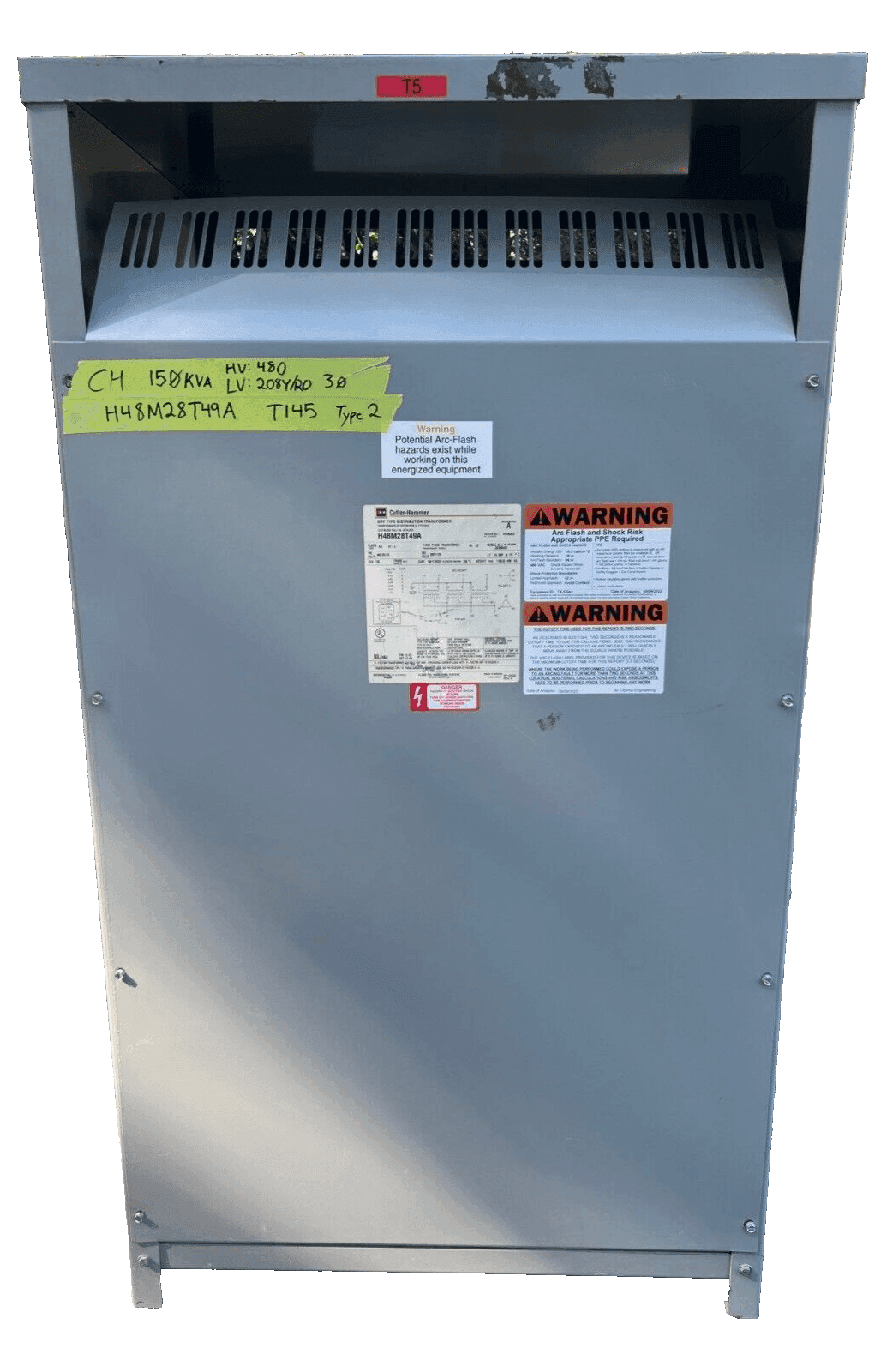 Cutler-Hammer H48M28T49A Dry Type Transformers — image 1 of 7