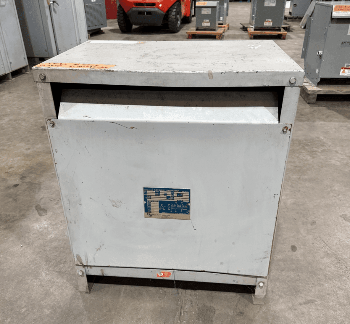 63KVA Hevi Duty DT621H63 Transformer Pri 575V Sec 460/266V 3PH Indoor Encl