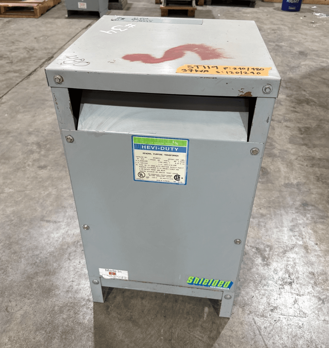 Sola/Hevi-Duty S5HB37 Dry Type Transformers — image 1 of 7
