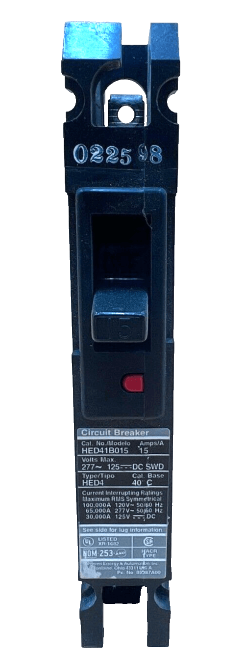 Siemens HED41B015 Circuit Breaker — image 1 of 6