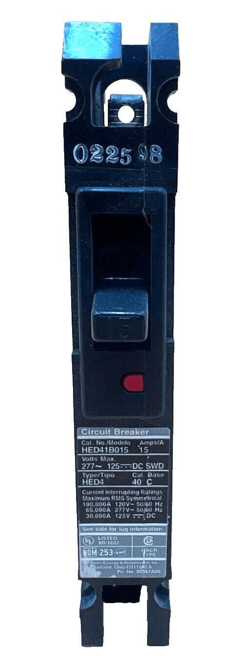 Siemens HED41B015 Circuit Breaker — image 1 of 6