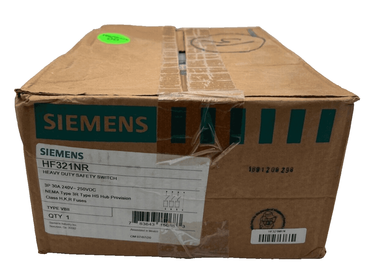 Siemens HF321NR Disconnect — image 1 of 11