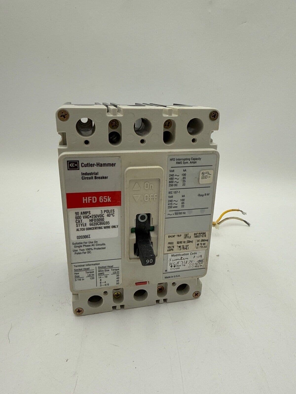 Eaton HFD3090 – image 1