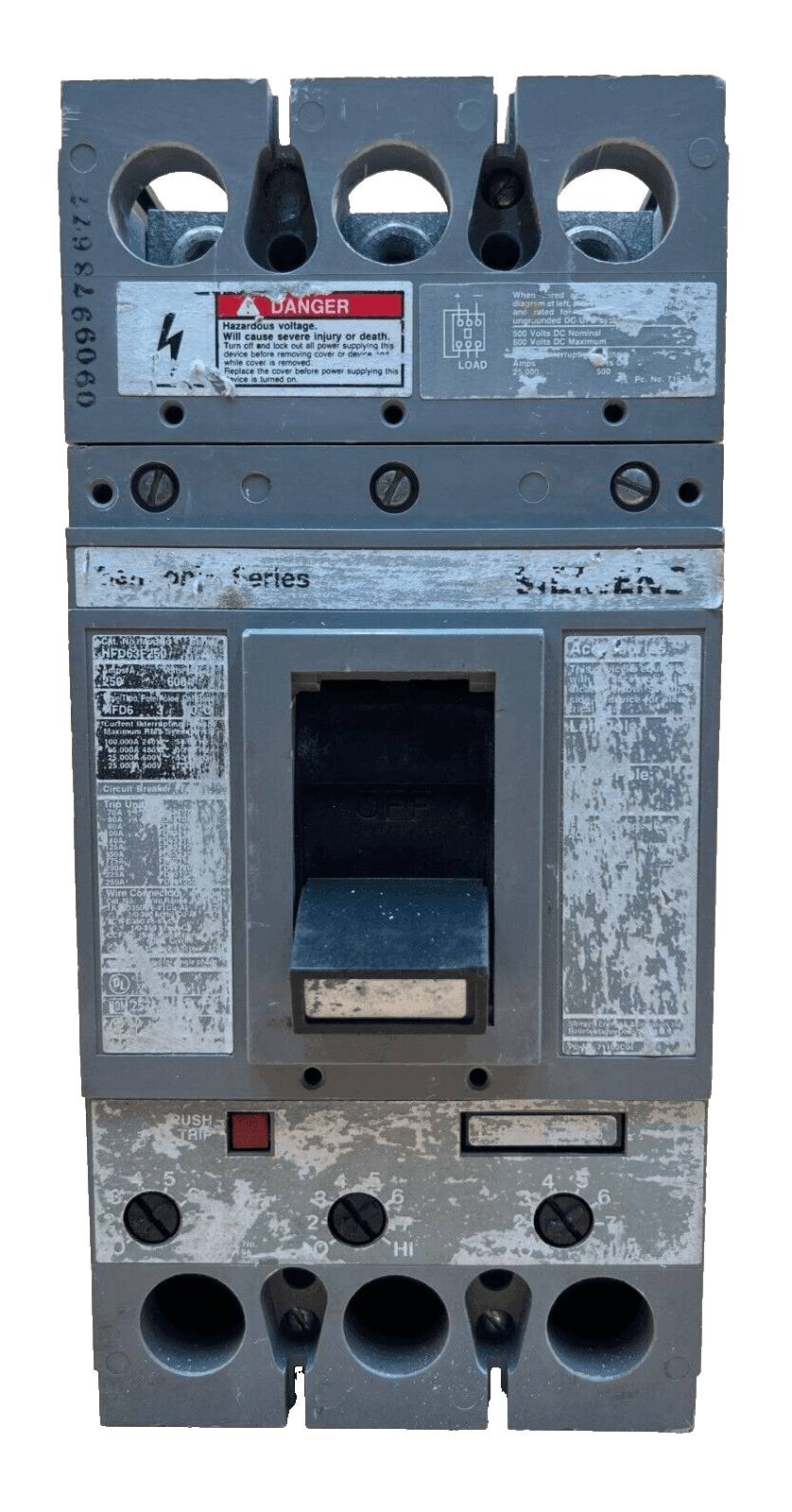 Siemens HFD63B150 Circuit Breaker — image 1 of 7