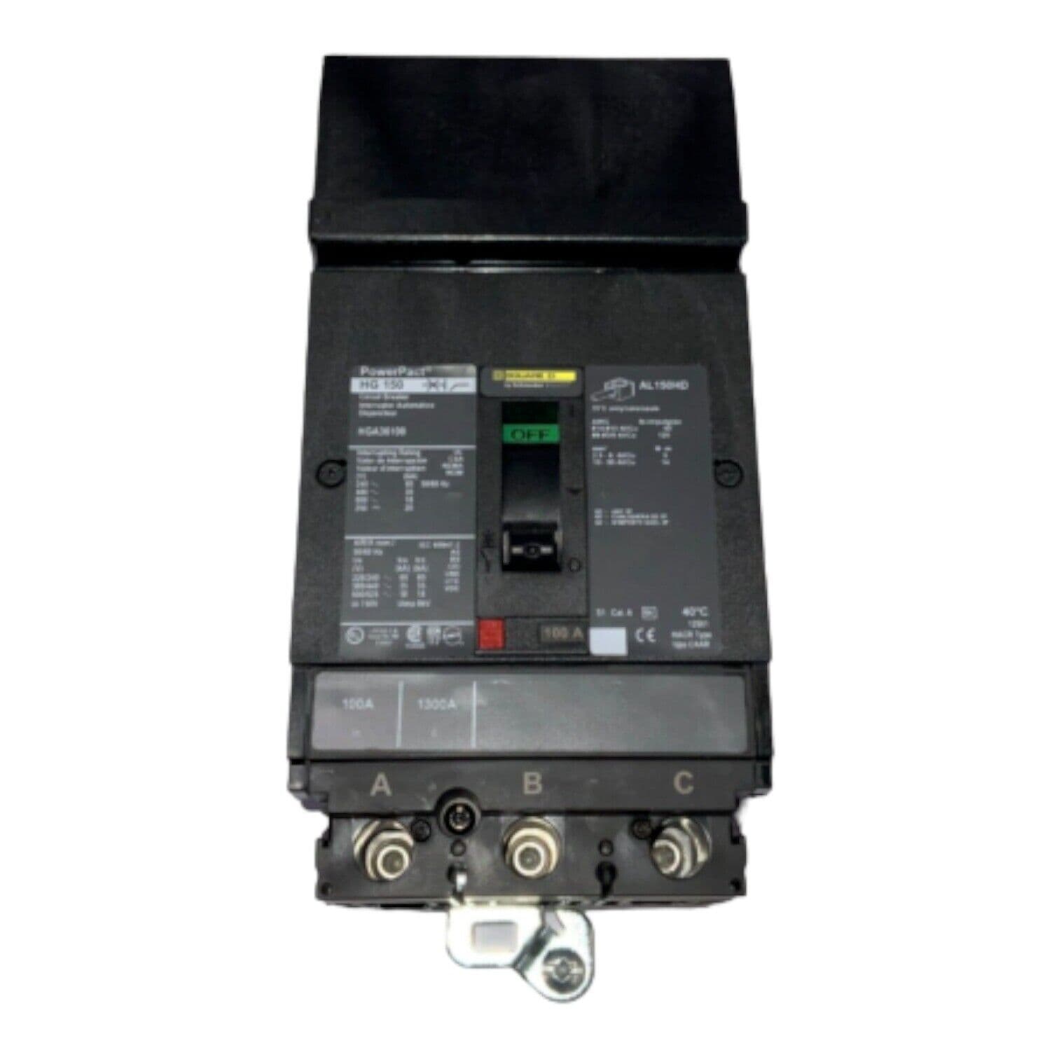 Square D HGA36100 Circuit Breaker — image 1 of 7