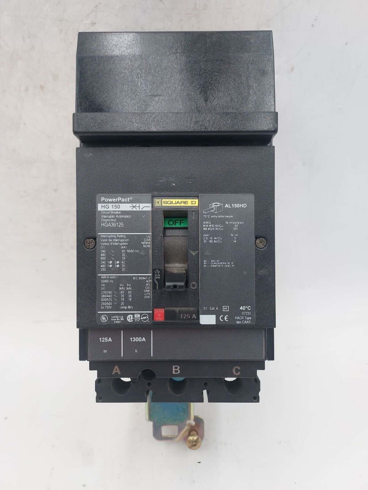 Square D HGA36125