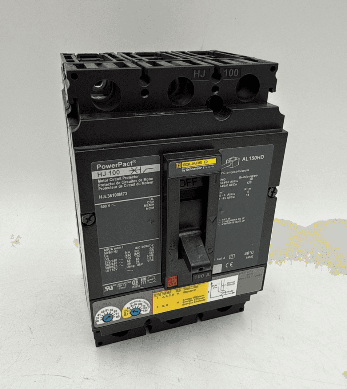 Square D HJL36100M73 Circuit Breaker — image 1 of 8