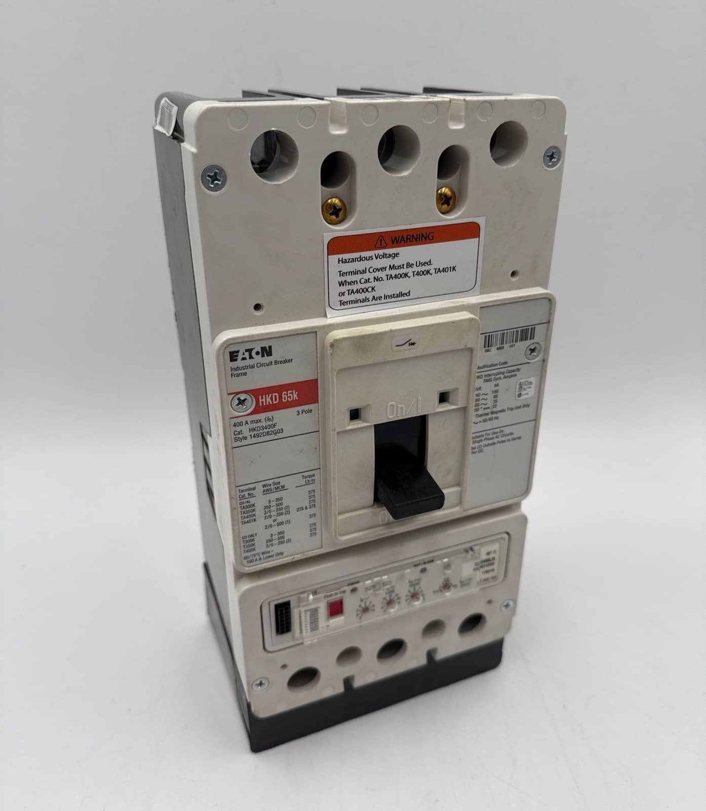 Eaton HKD3400 Circuit Breaker — image 1 of 8
