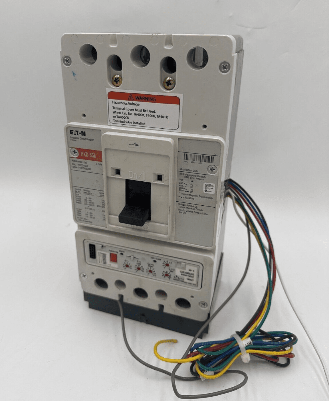 Eaton HKD3400 Circuit Breaker — image 1 of 9