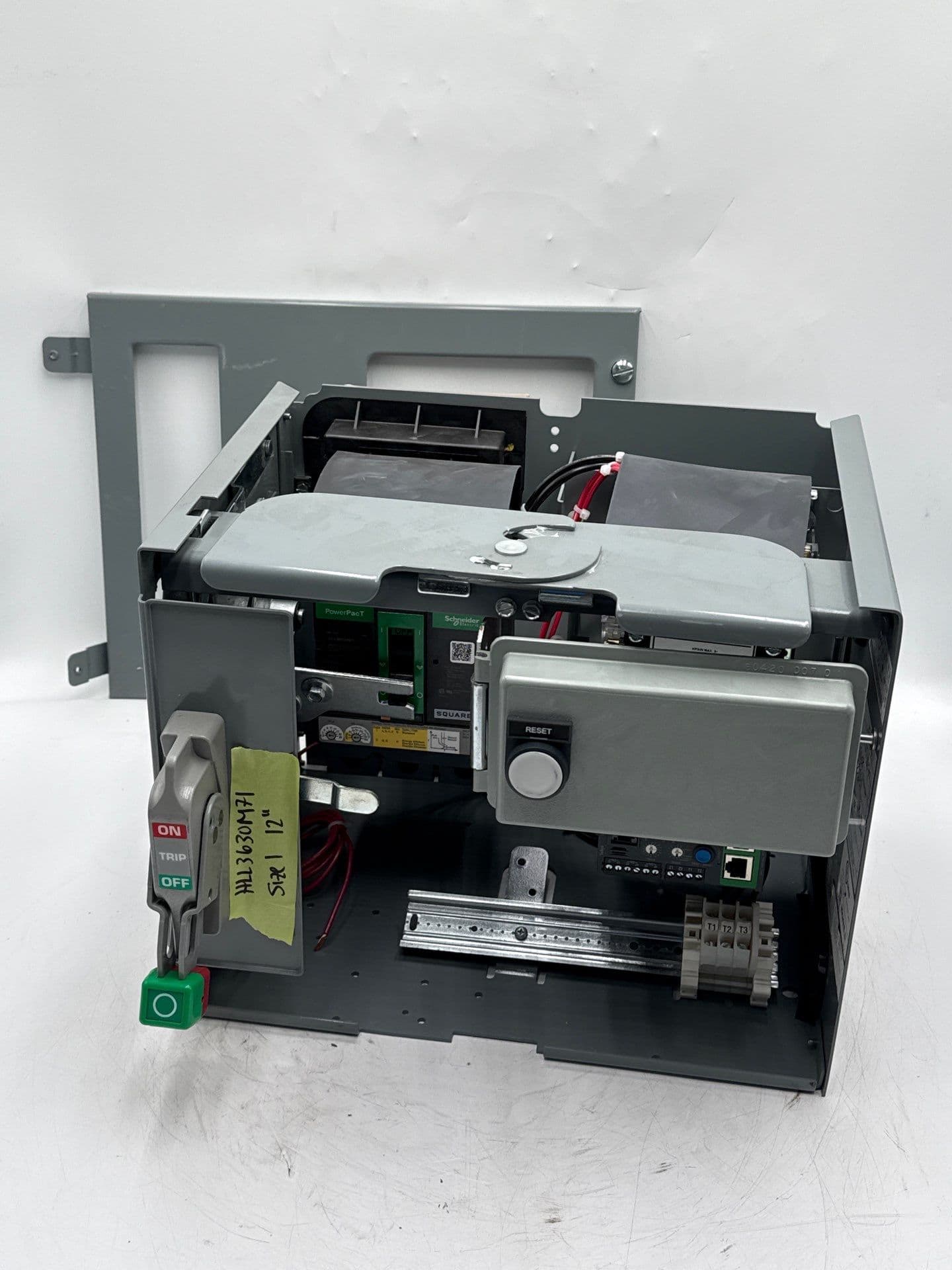 Square D Model 6 12" 30A MCC Combo Bucket HLL36030M71 30 Amp Size 1 Starter – image 1