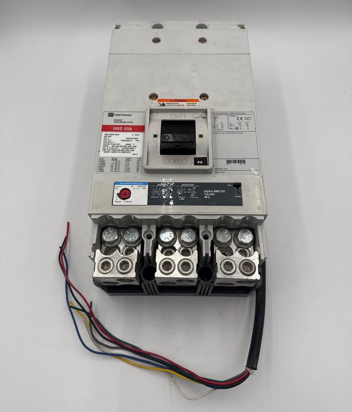 Eaton HND312T36W Circuit Breaker — image 1 of 11
