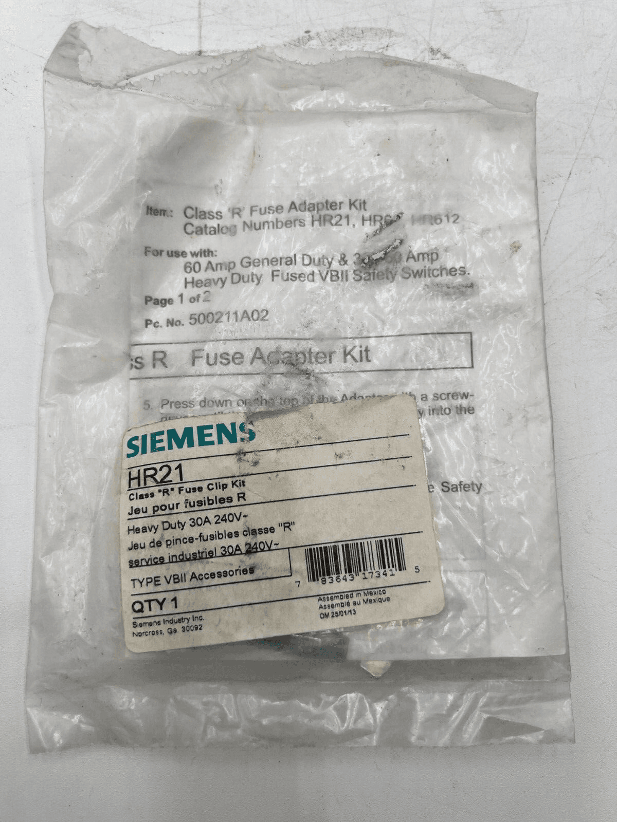 Siemens HR21 Accessory