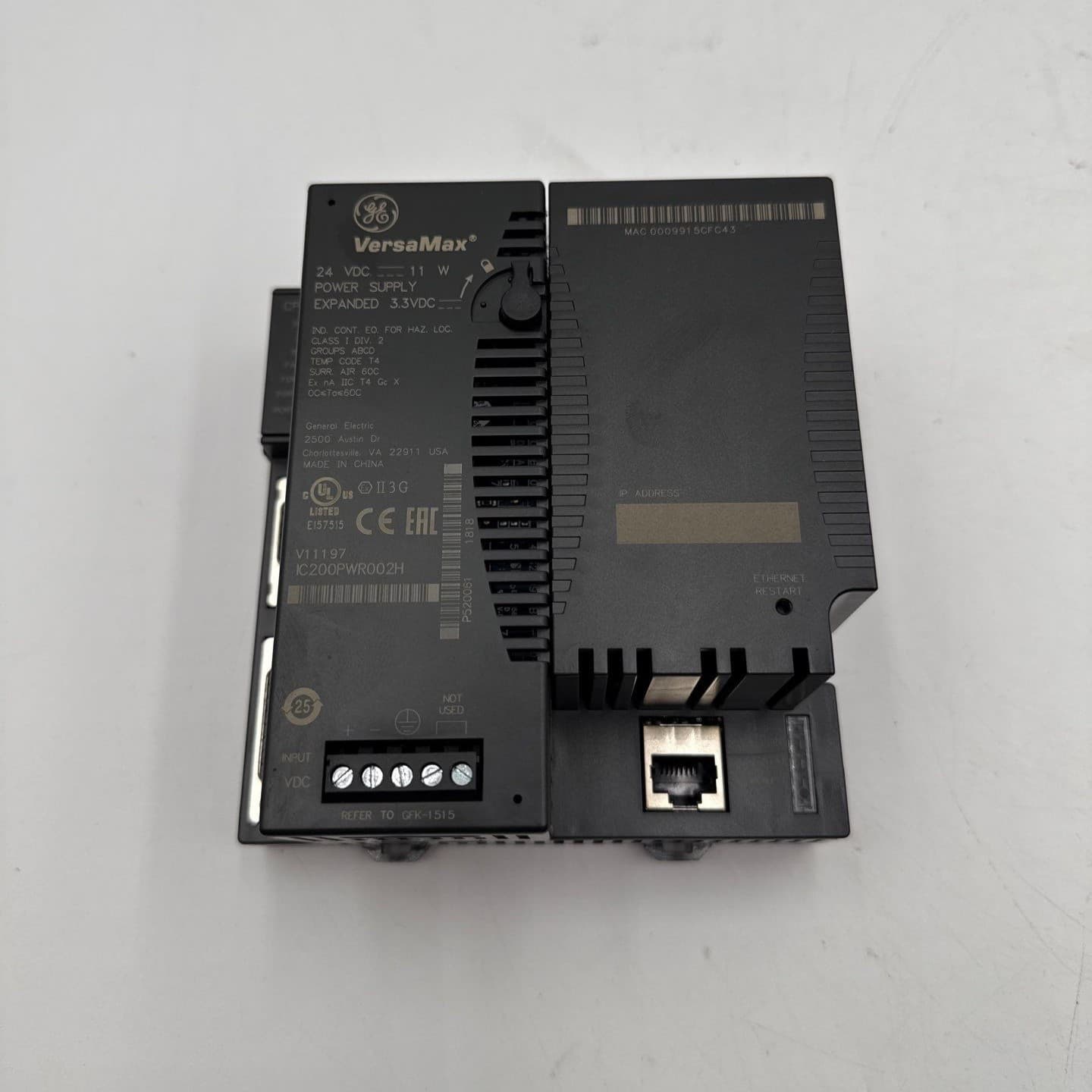 GE Fanuc IC200CPUE05-LT PLC — image 1 of 7