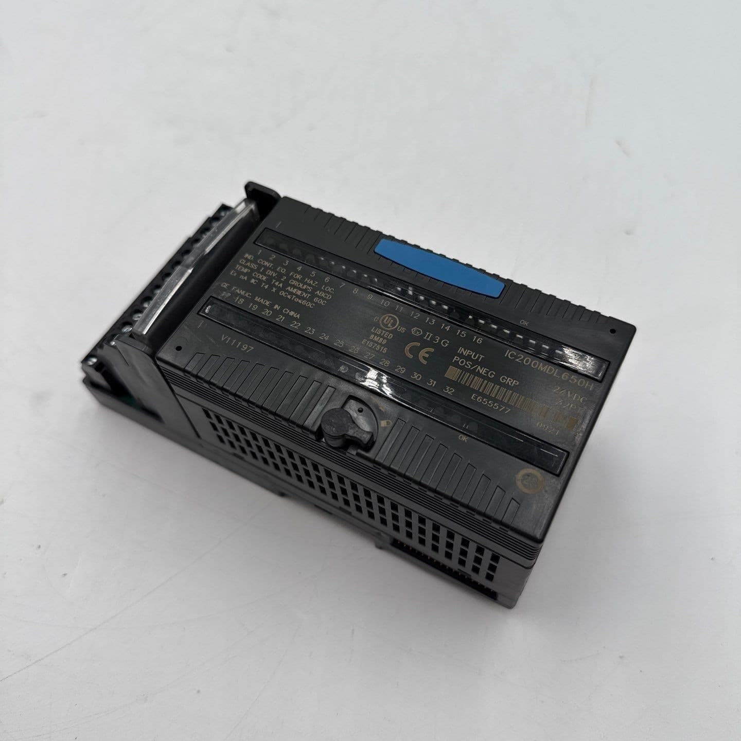 GE Fanuc IC200MDL650H VersaMax Input Module 32 Point 24VDC – image 1