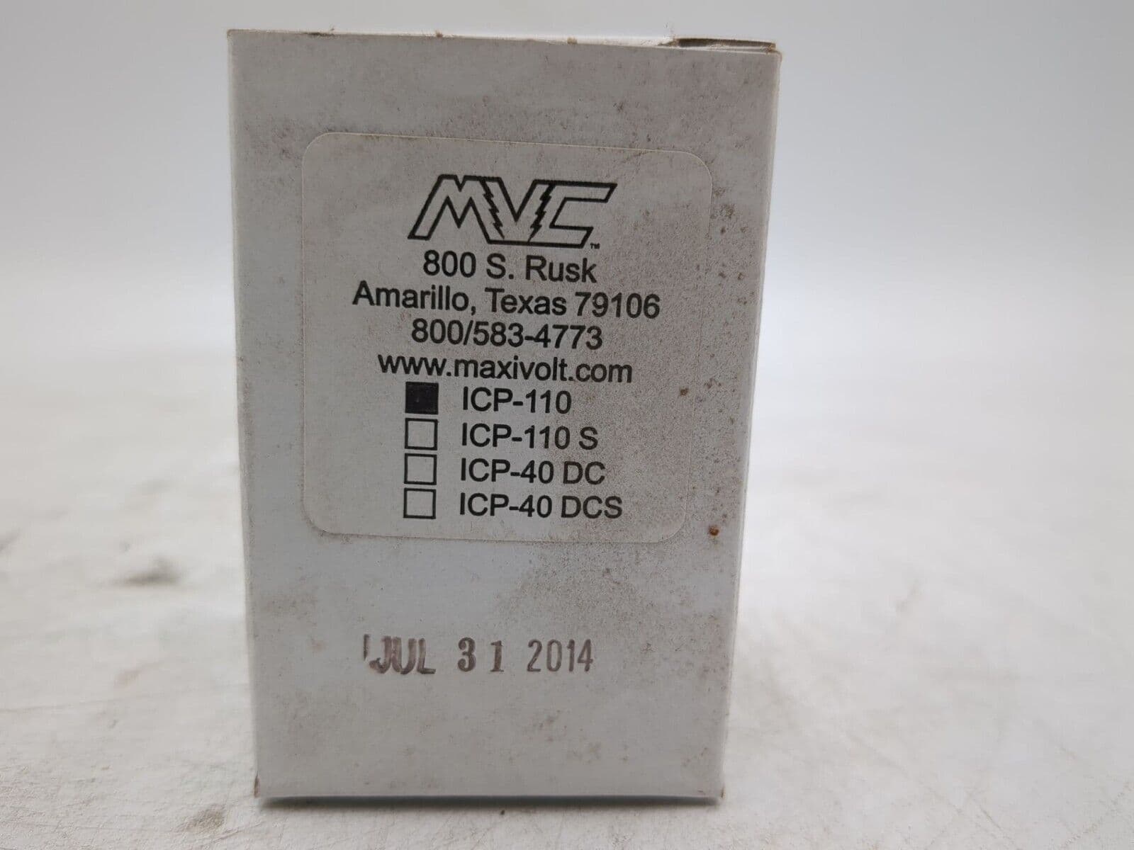 Maxivolt ICP-110 PLC — image 1 of 6