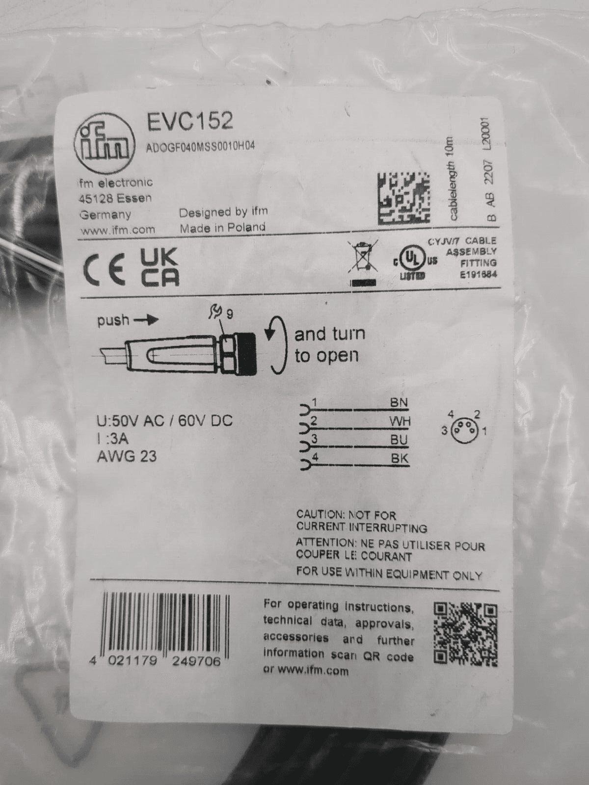 IFM IFM-ADOGF040MSS0010H04-EVC152 PLC — image 1 of 6
