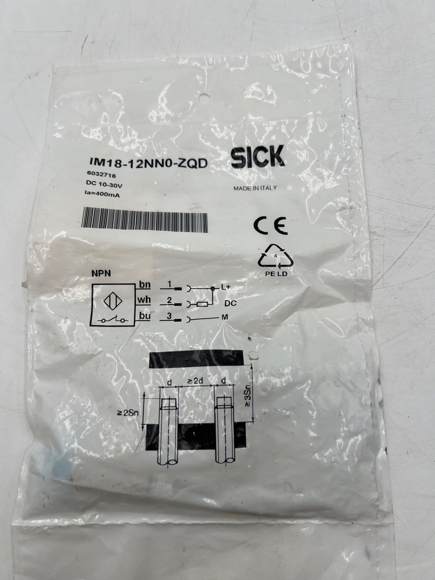 SICK IM18-12NN0-ZQD Accessory — image 1 of 2