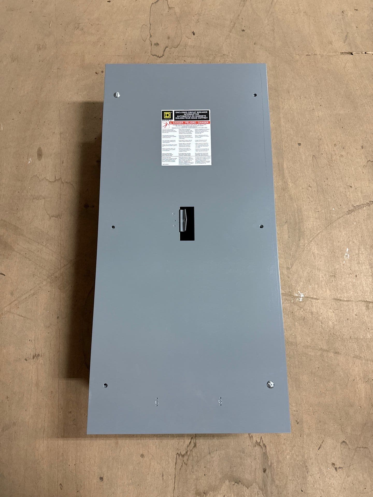 Square D J250F Circuit Breaker Enclosure 250A 600V Flush Mount Type 1 Encl – image 1