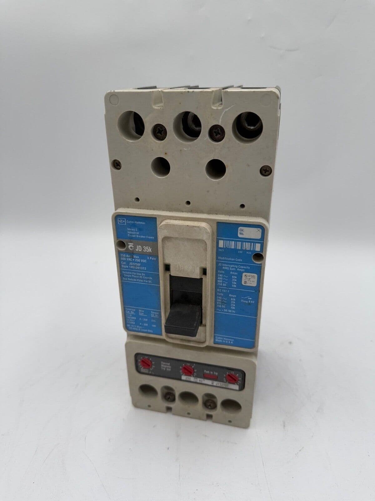 Westinghouse JD3250 Circuit Breaker — image 1 of 8