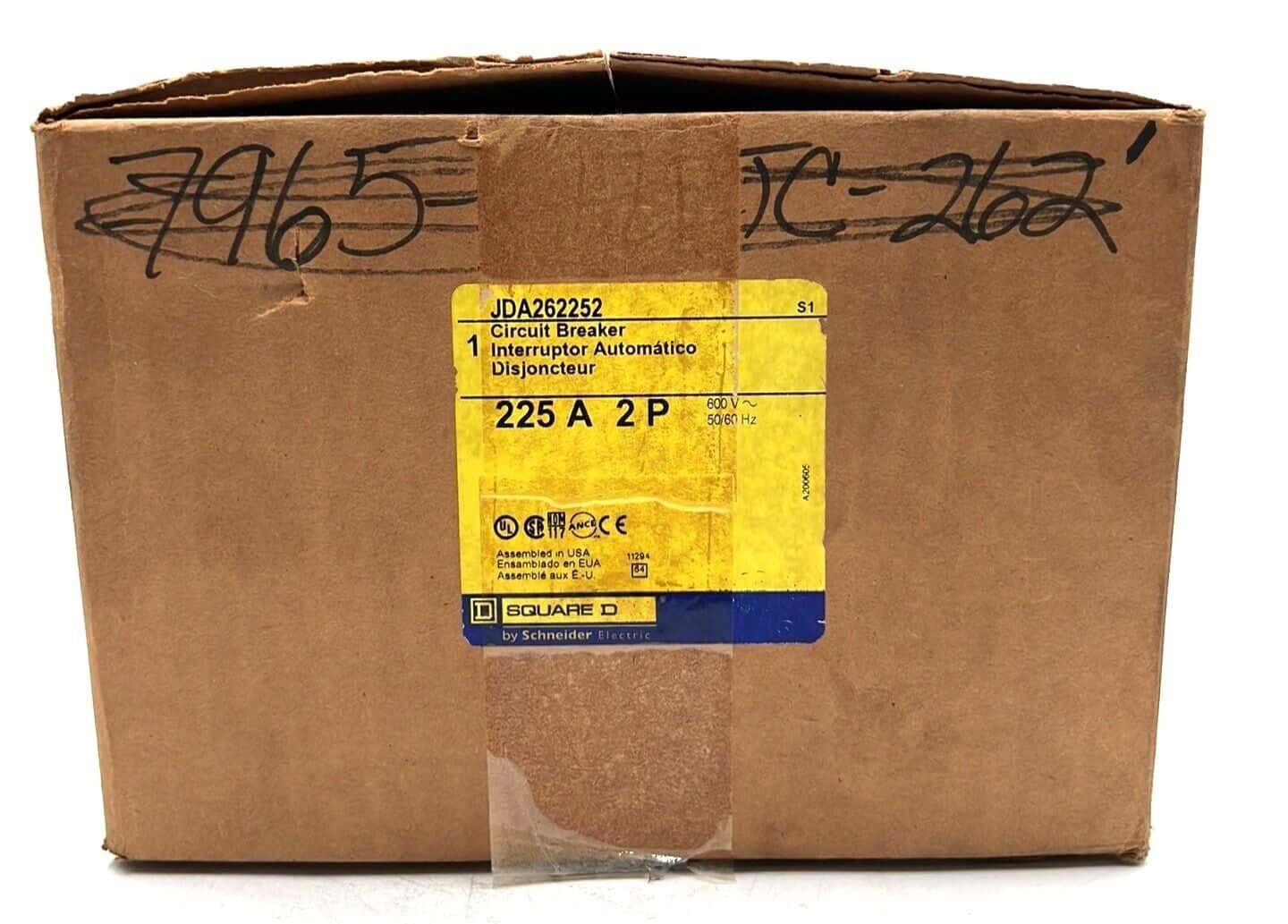 Square D JDA262252 Circuit Breaker — image 1 of 3