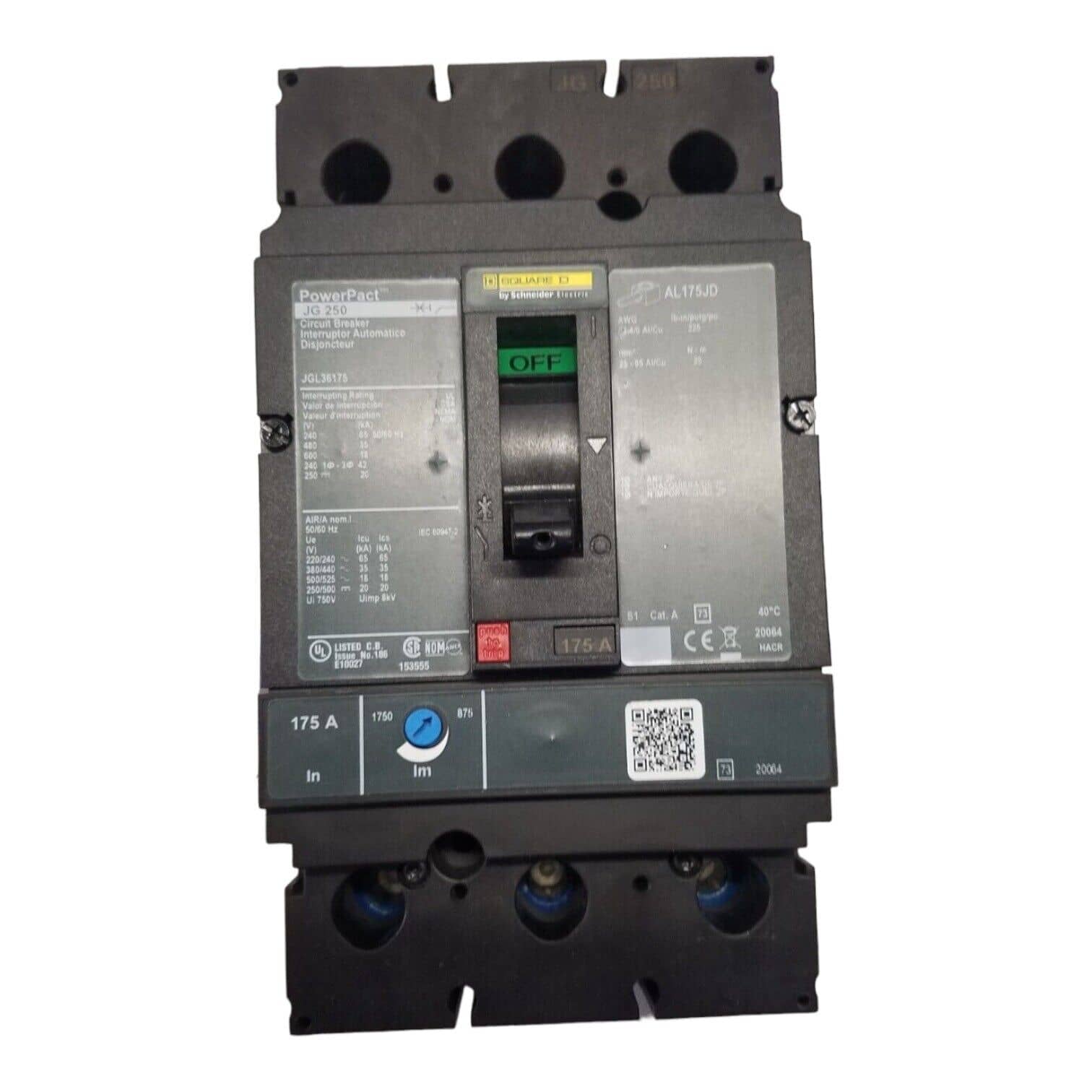 Square D JGL36175 Circuit Breaker — image 1 of 7