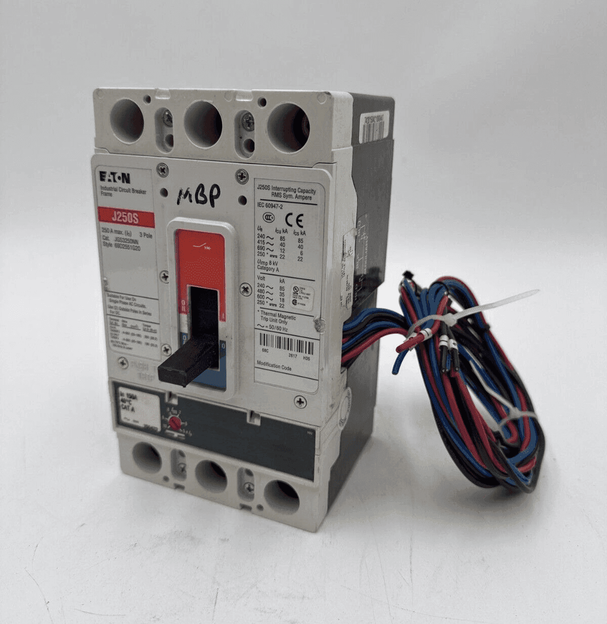 Eaton JGS3250NN Circuit Breaker — image 1 of 8