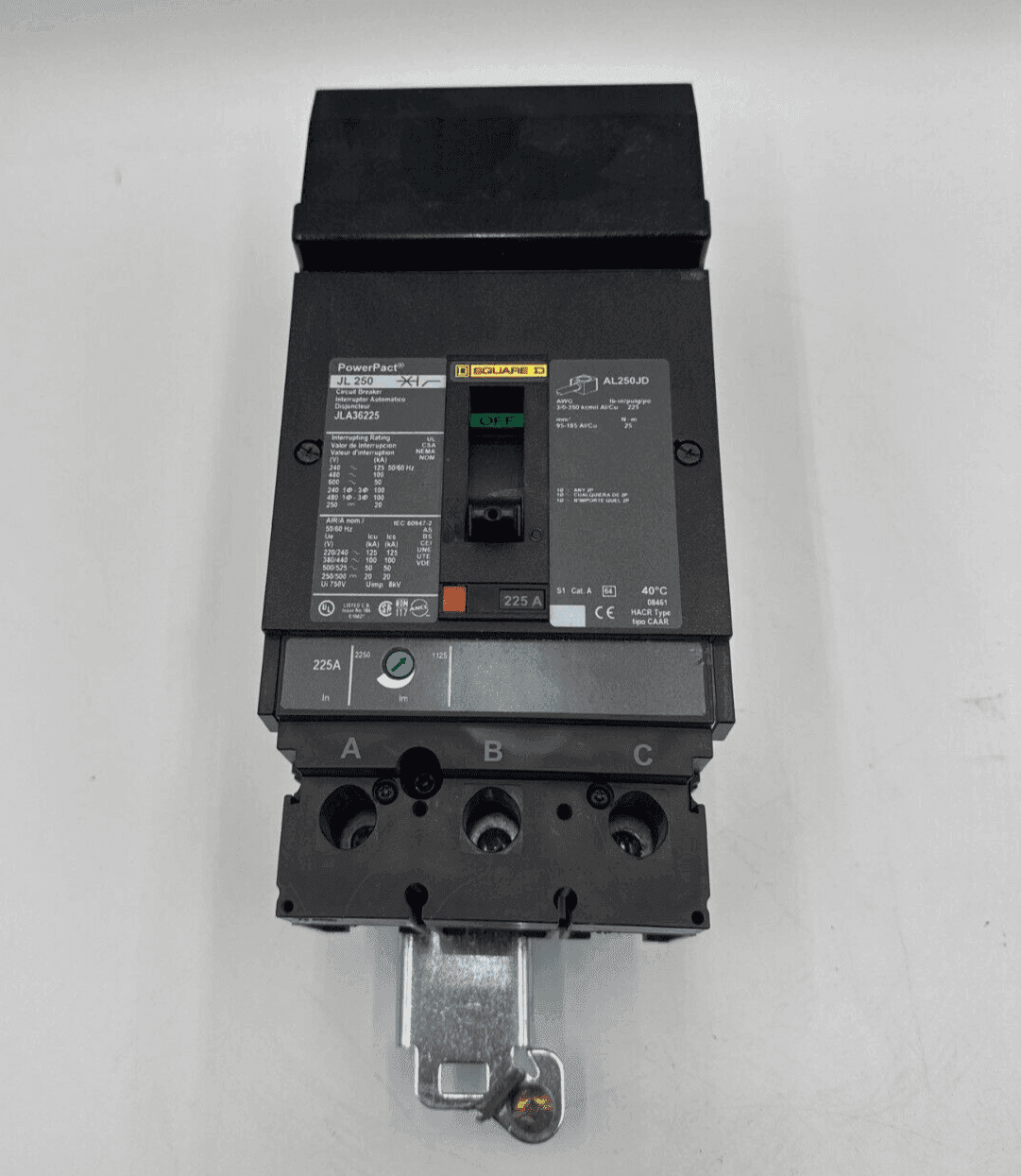 Square D JLA-36225 Circuit Breaker — image 1 of 8