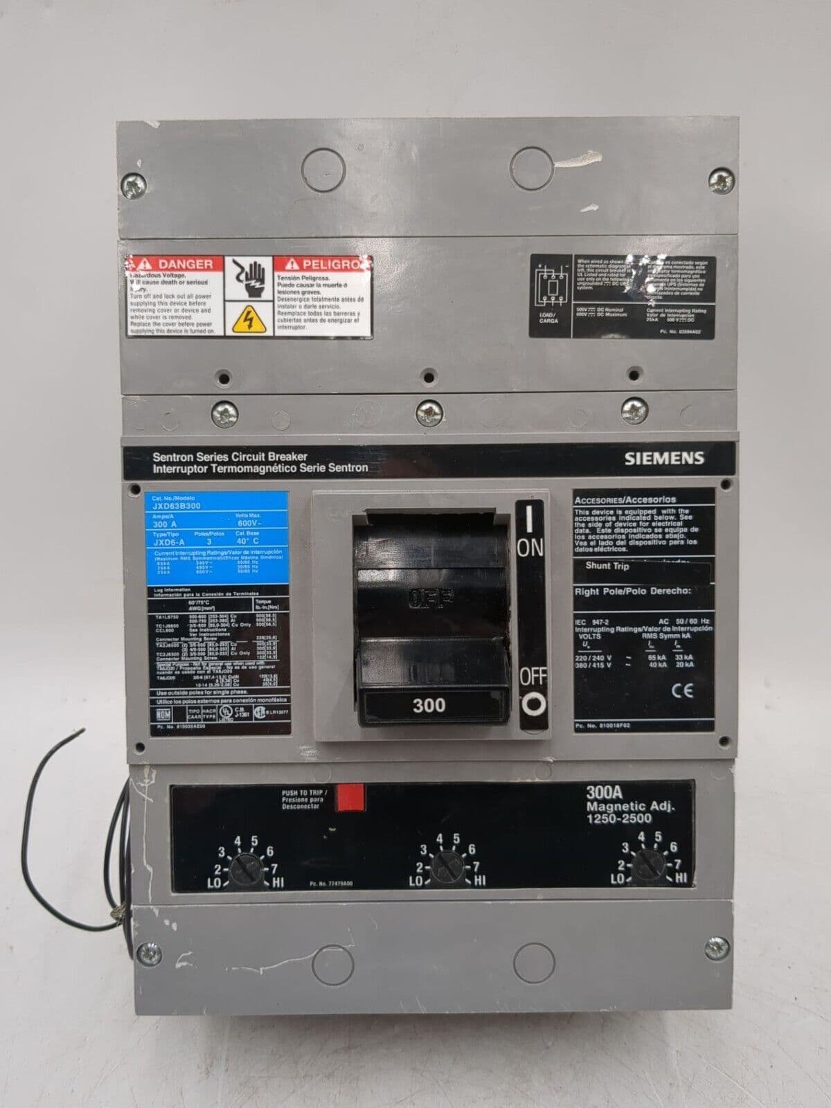 Siemens JXD63B300 S01JLD6 – image 1