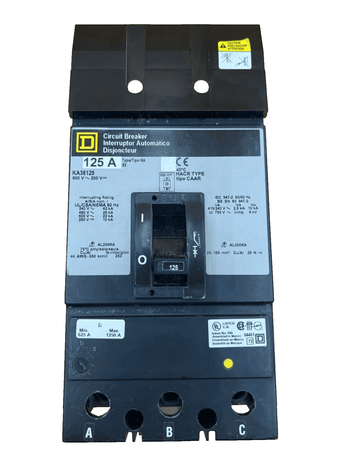 Square D KA36125