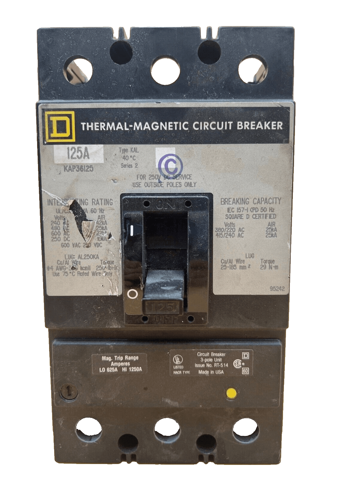 Square D KAP36125 – image 1