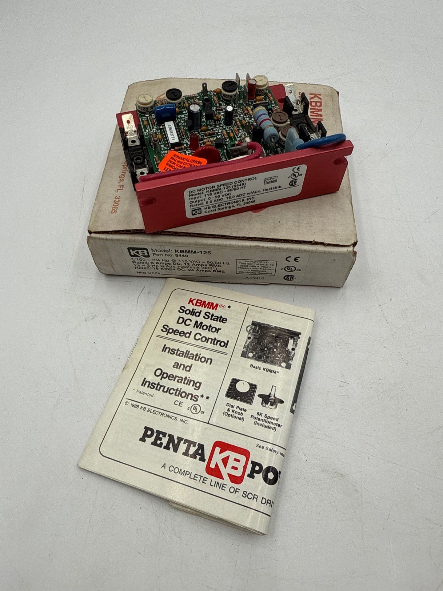 KB Electronics KBMM-125 Accessory — image 1 of 8