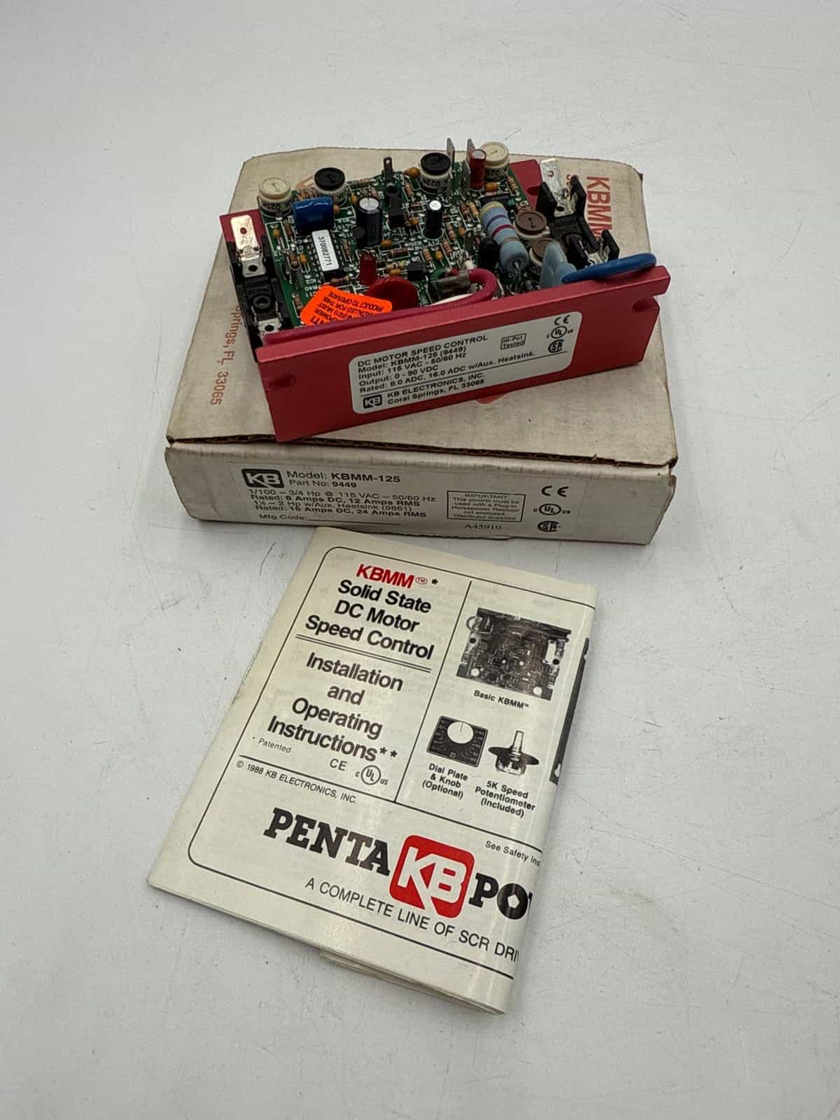 KB Electronics KBMM-125 Accessory — image 1 of 8