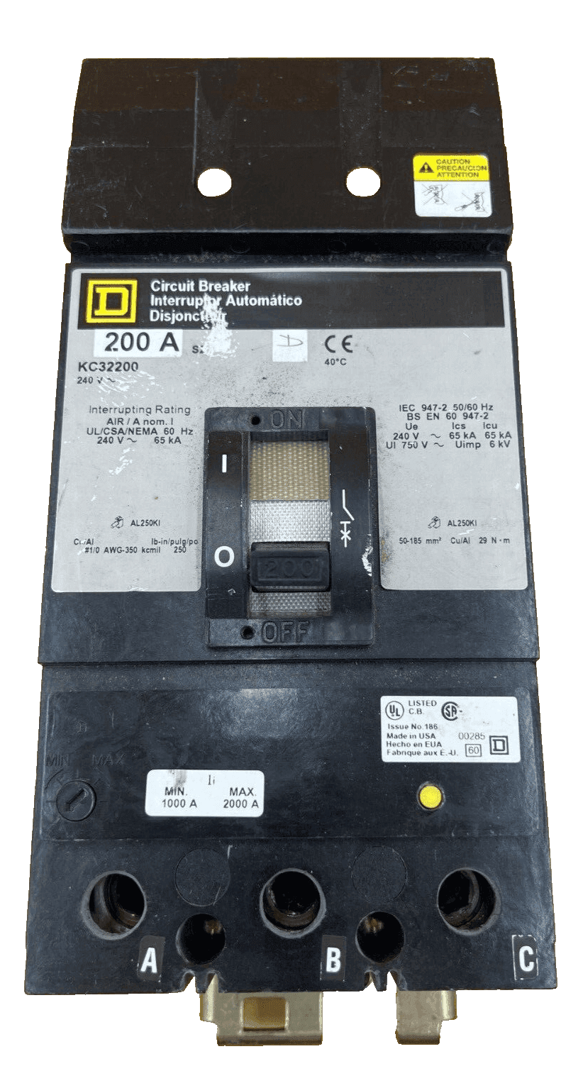 Square D KC32200 Circuit Breaker — image 1 of 6