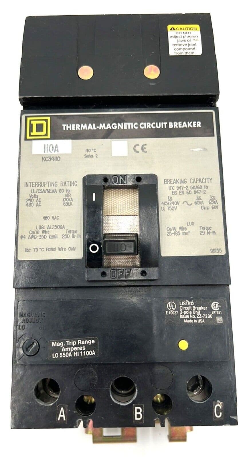 Square D KC34110 – image 1