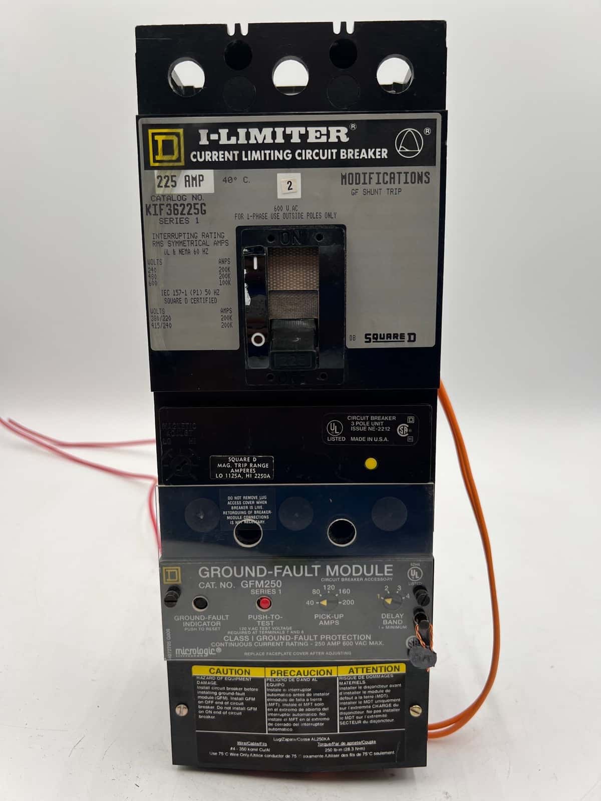 Square D KIF36225G Circuit Breaker — image 1 of 8