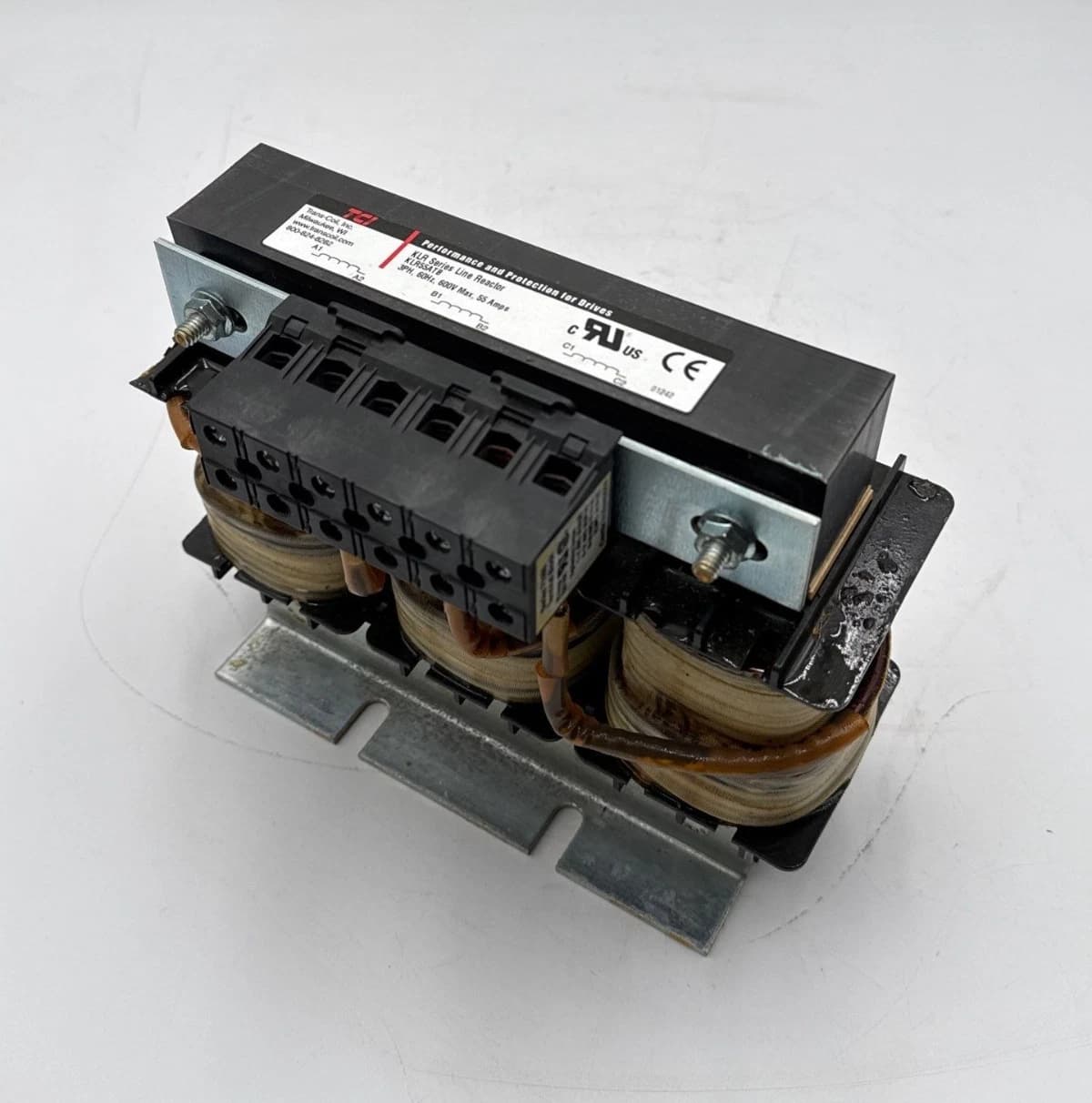 Trans Coil Inc TCI KLR55ATB KLR Series Line Reactor 55A 3PH 600V 60Hz 55 Amp New – image 1