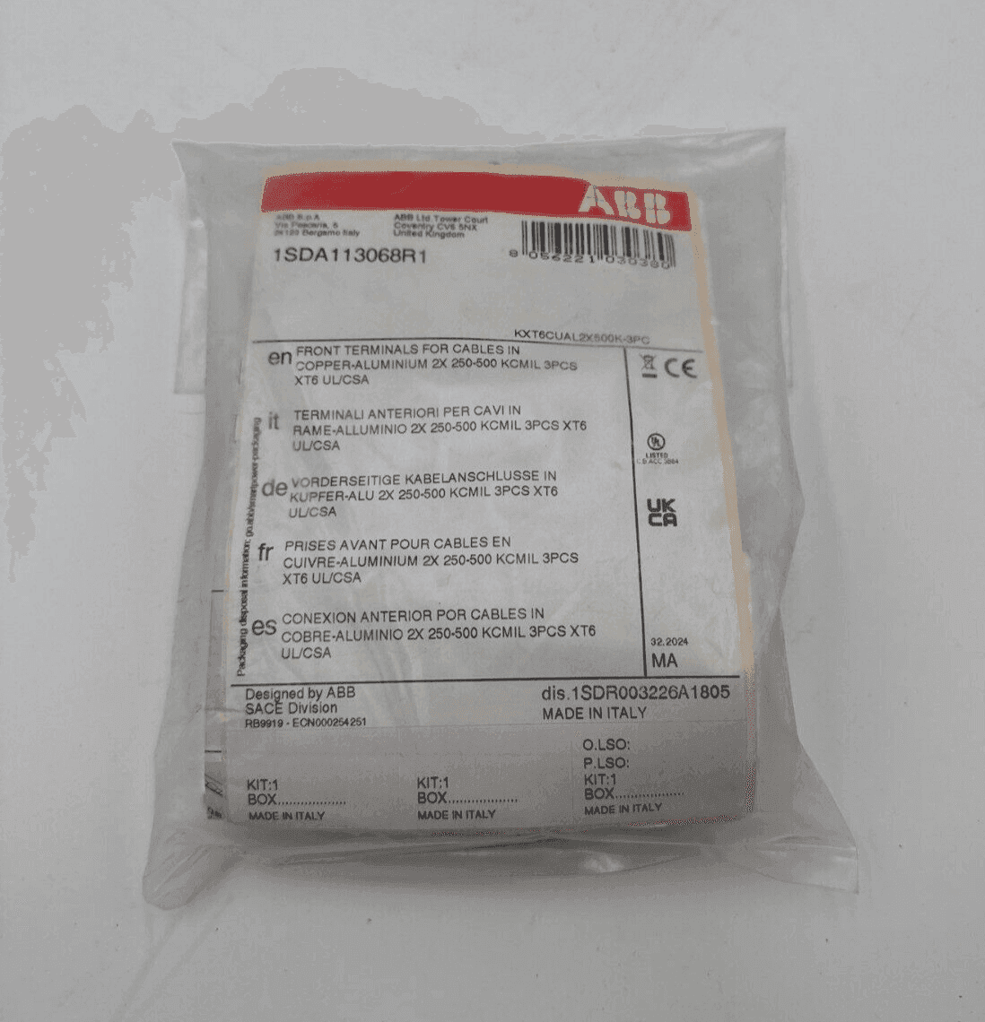 ABB KXT6CUAL2X500K Accessory — image 1 of 6