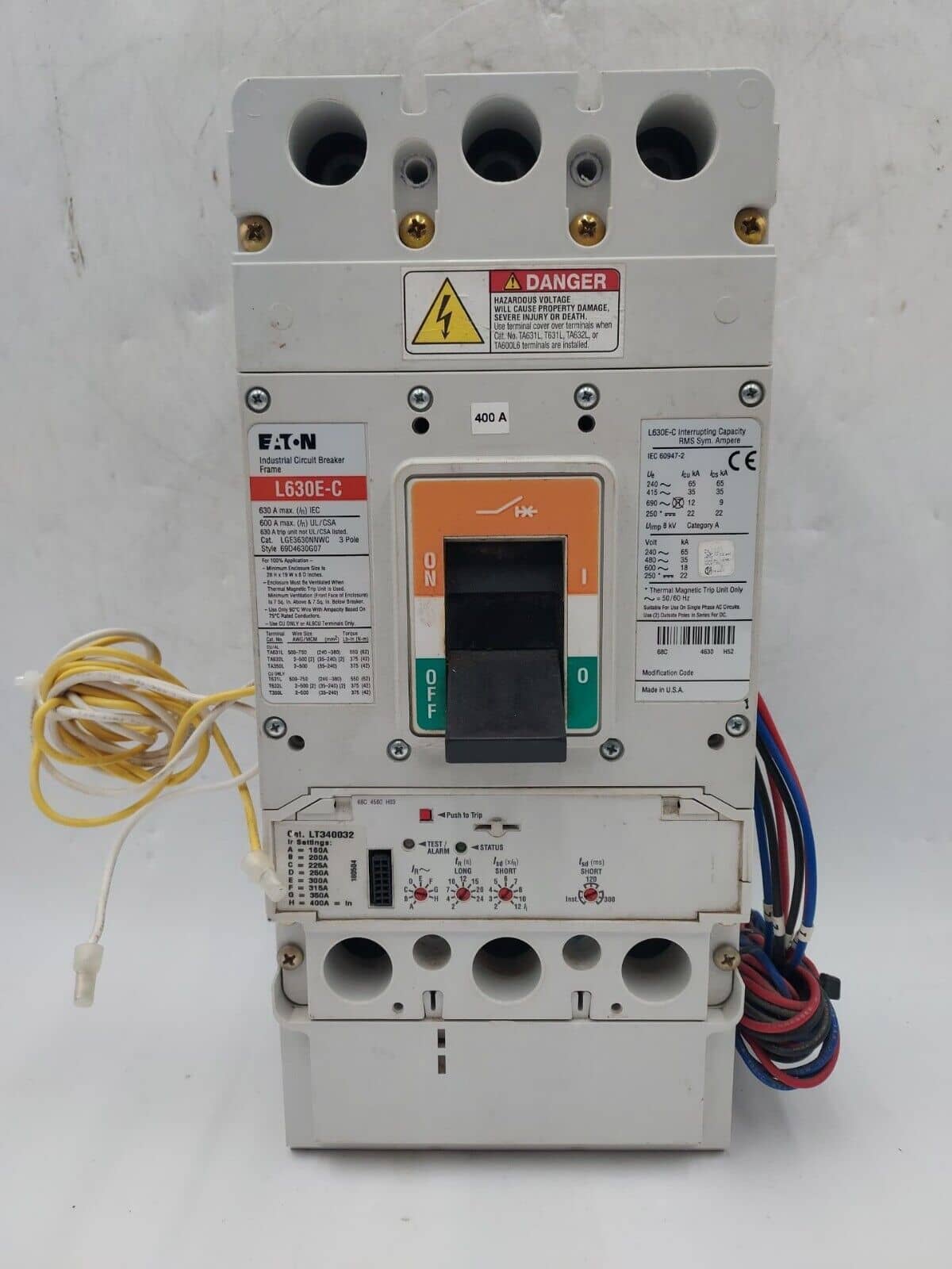 Eaton LGE3630NNWC Circuit Breaker — image 1 of 7