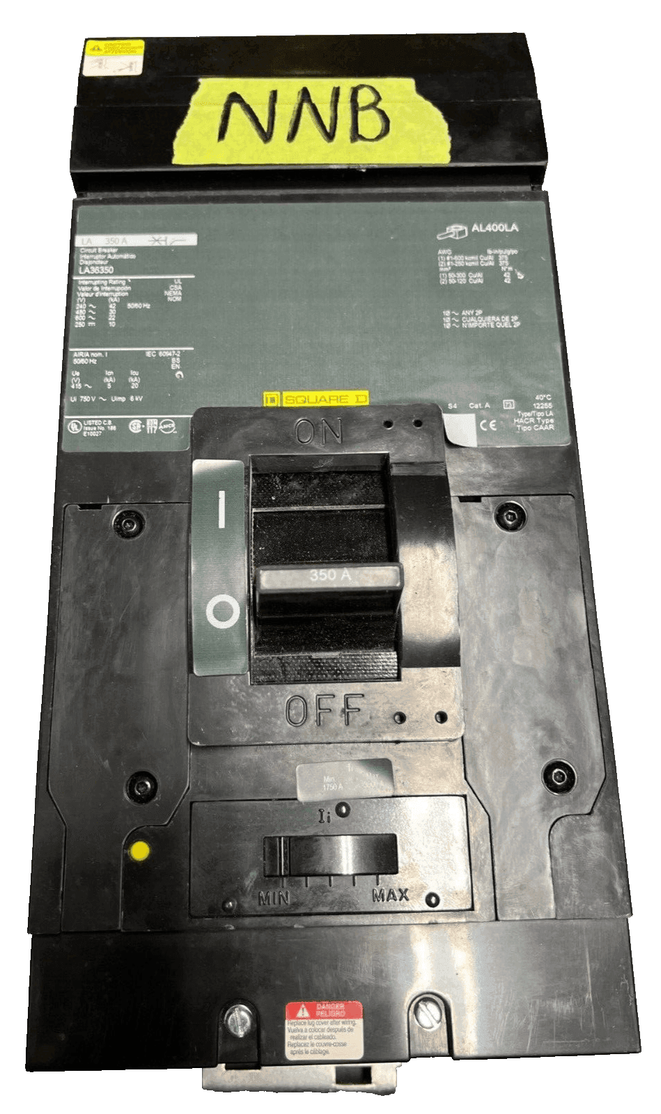 Square D LA36350 Circuit Breaker — image 1 of 7