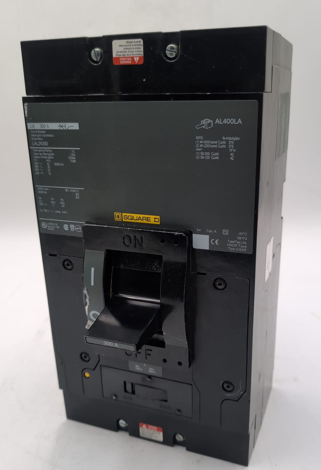 Square D LAL26300 Circuit Breaker — image 1 of 8