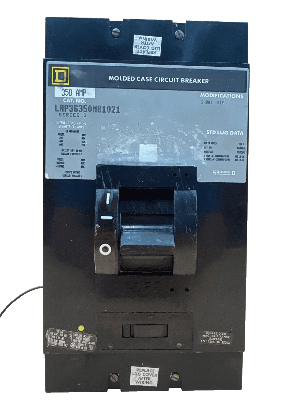 Square D LAP36350MB1021 Circuit Breaker — image 1 of 7