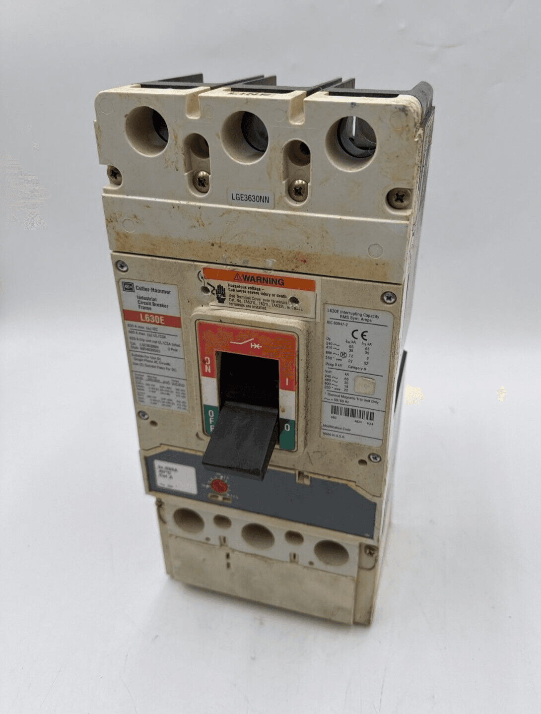 Eaton LGE3630NN Circuit Breaker — image 1 of 7