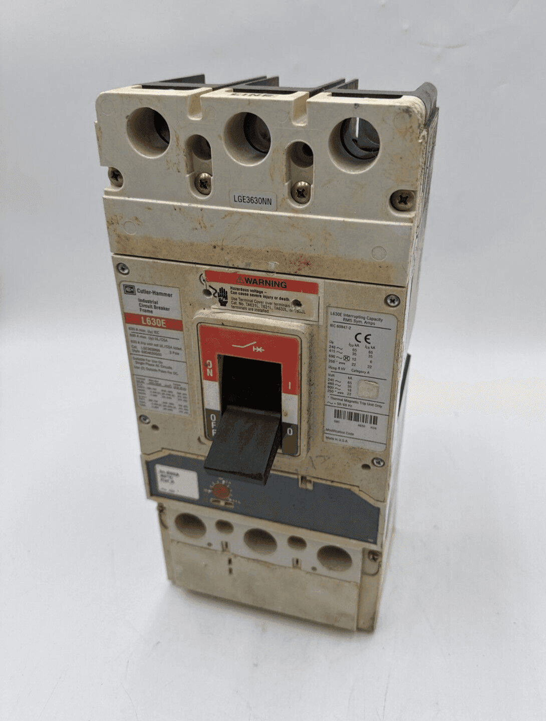 Eaton LGE3630NN Circuit Breaker — image 1 of 7