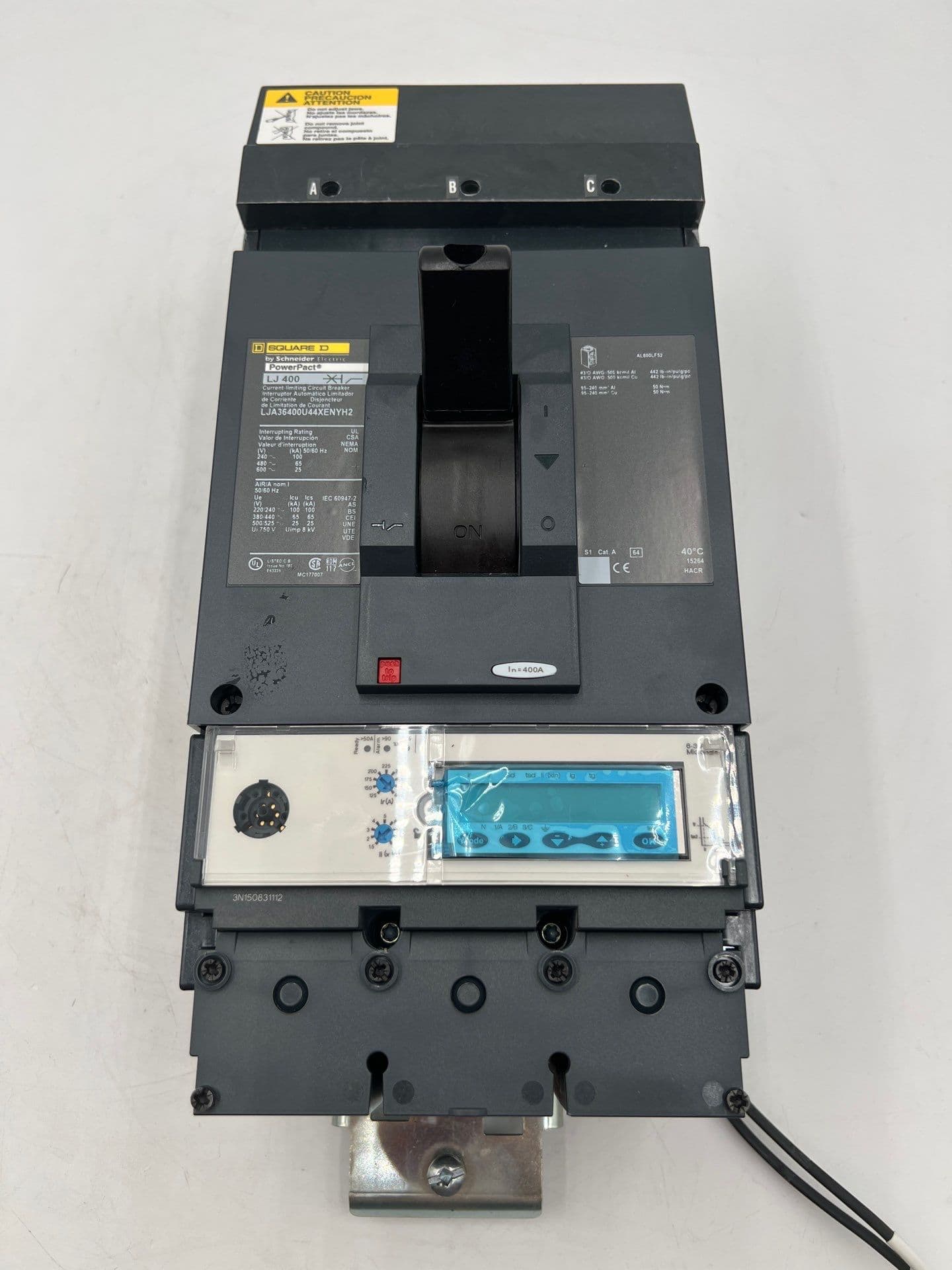 Square D LJA36400U44XENYH2 Circuit Breaker — image 1 of 7