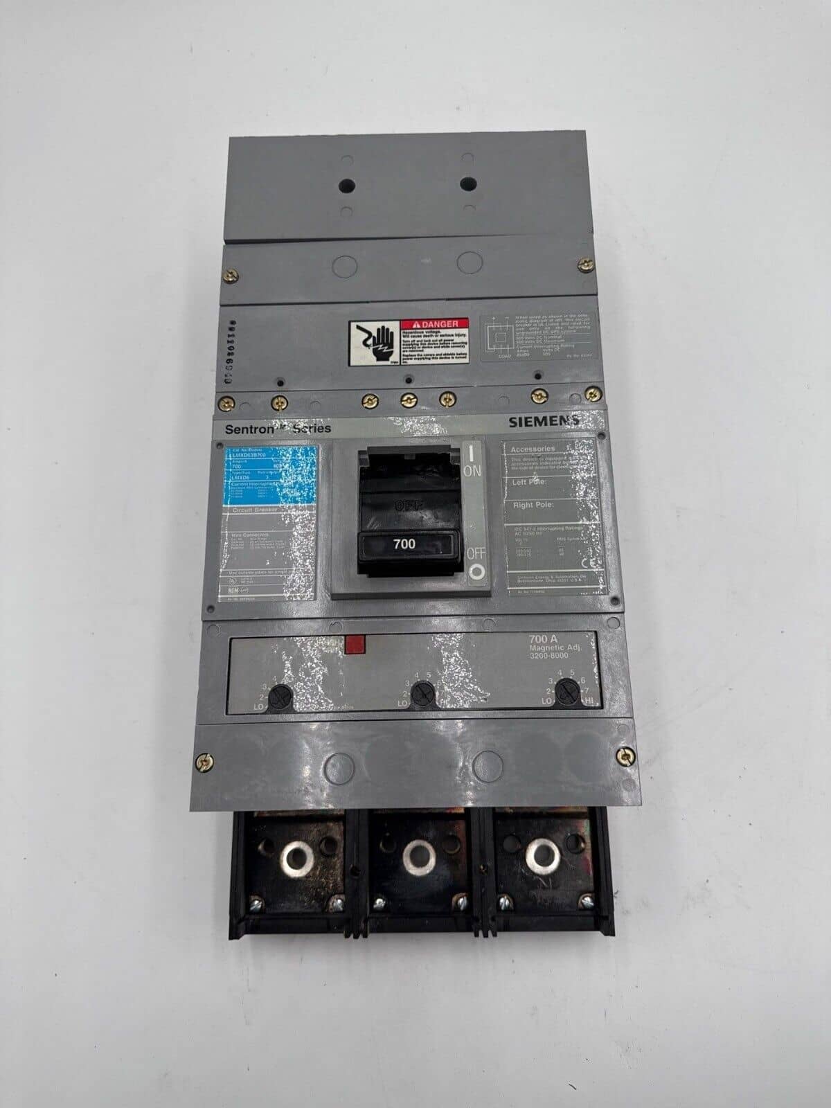 Siemens LMXD63B700 Circuit Breaker — image 1 of 6