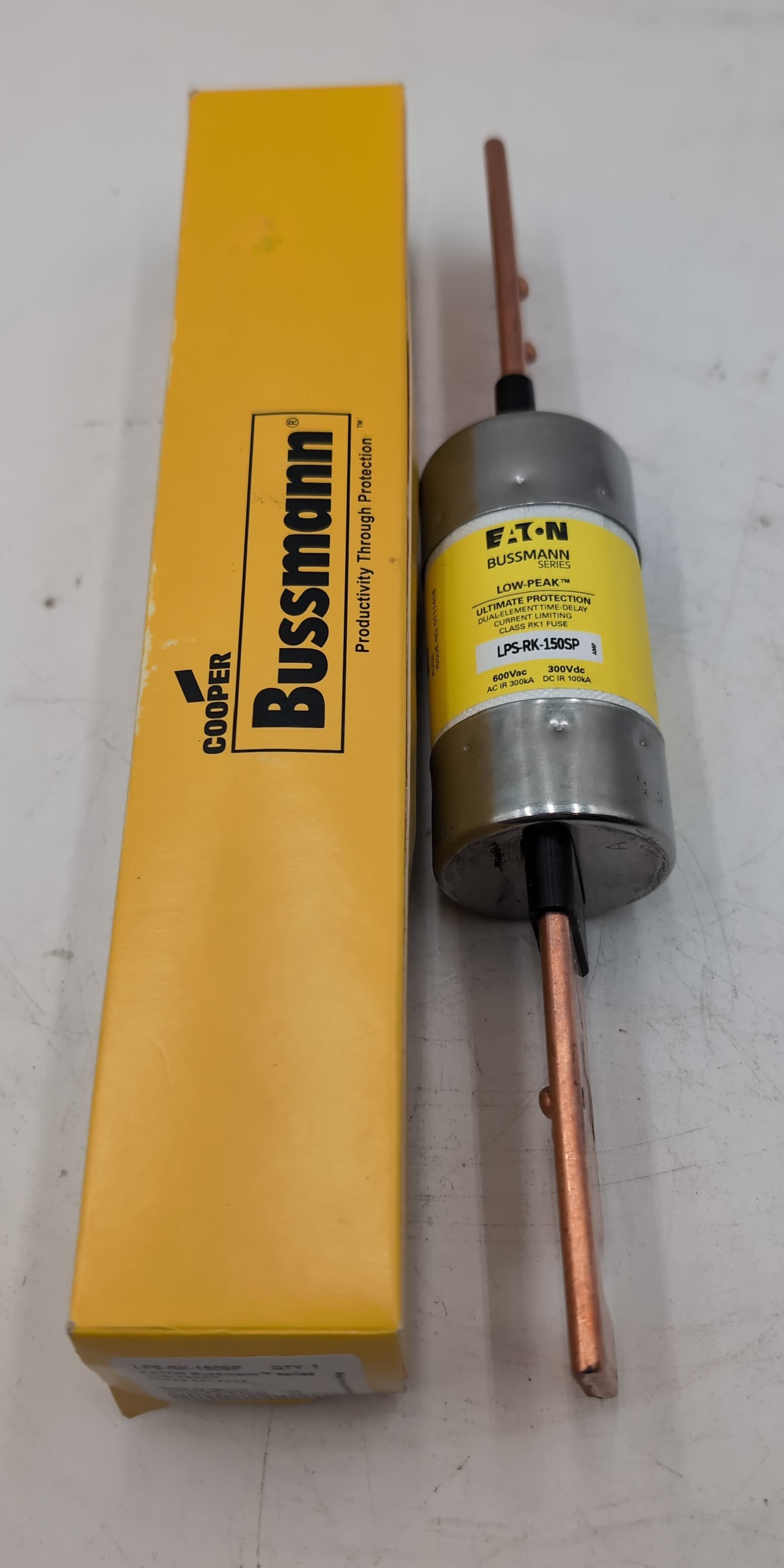 Bussmann LPS-RK-150SP Low Peak Fuse 150 Amp 600V Class RK1 Time Delay NEW – image 1