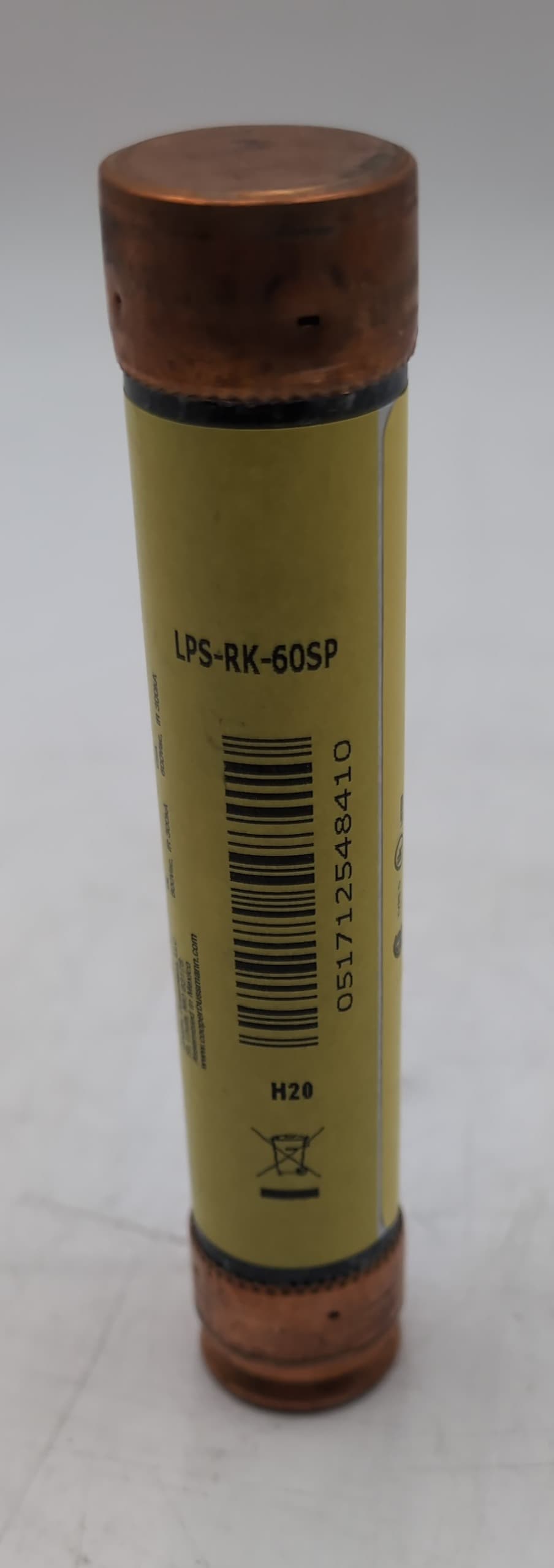 Bussmann LPS-RK-60SP Low-Peak Fuse | 60 Amp 600V Class RK1 Dual-Element TD NEW – image 1