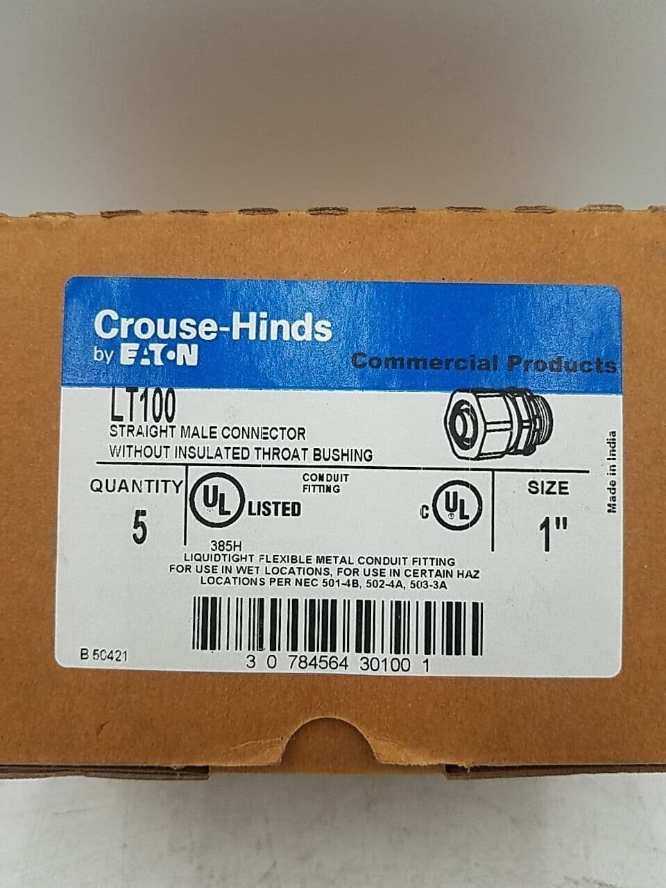 Crouse-Hinds LT100 Accessory — image 1 of 5