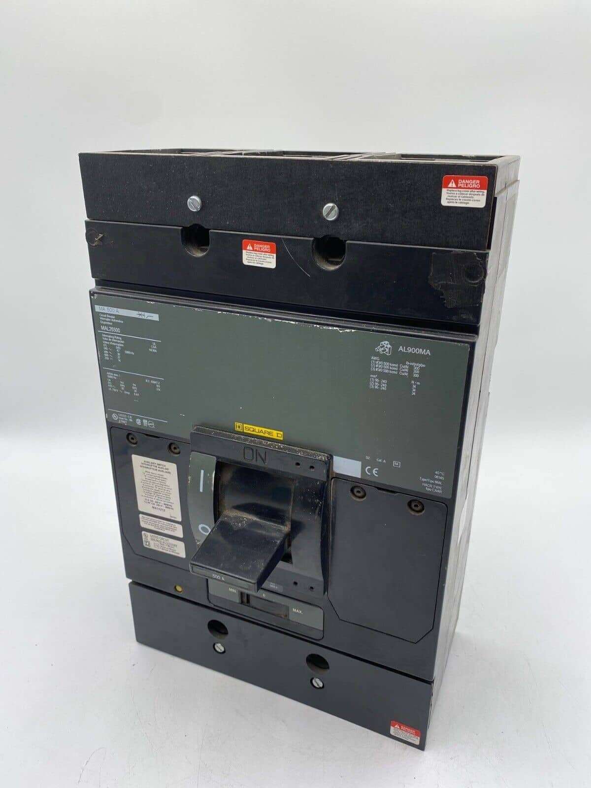 Square D MAL26500 Circuit Breaker — image 1 of 11