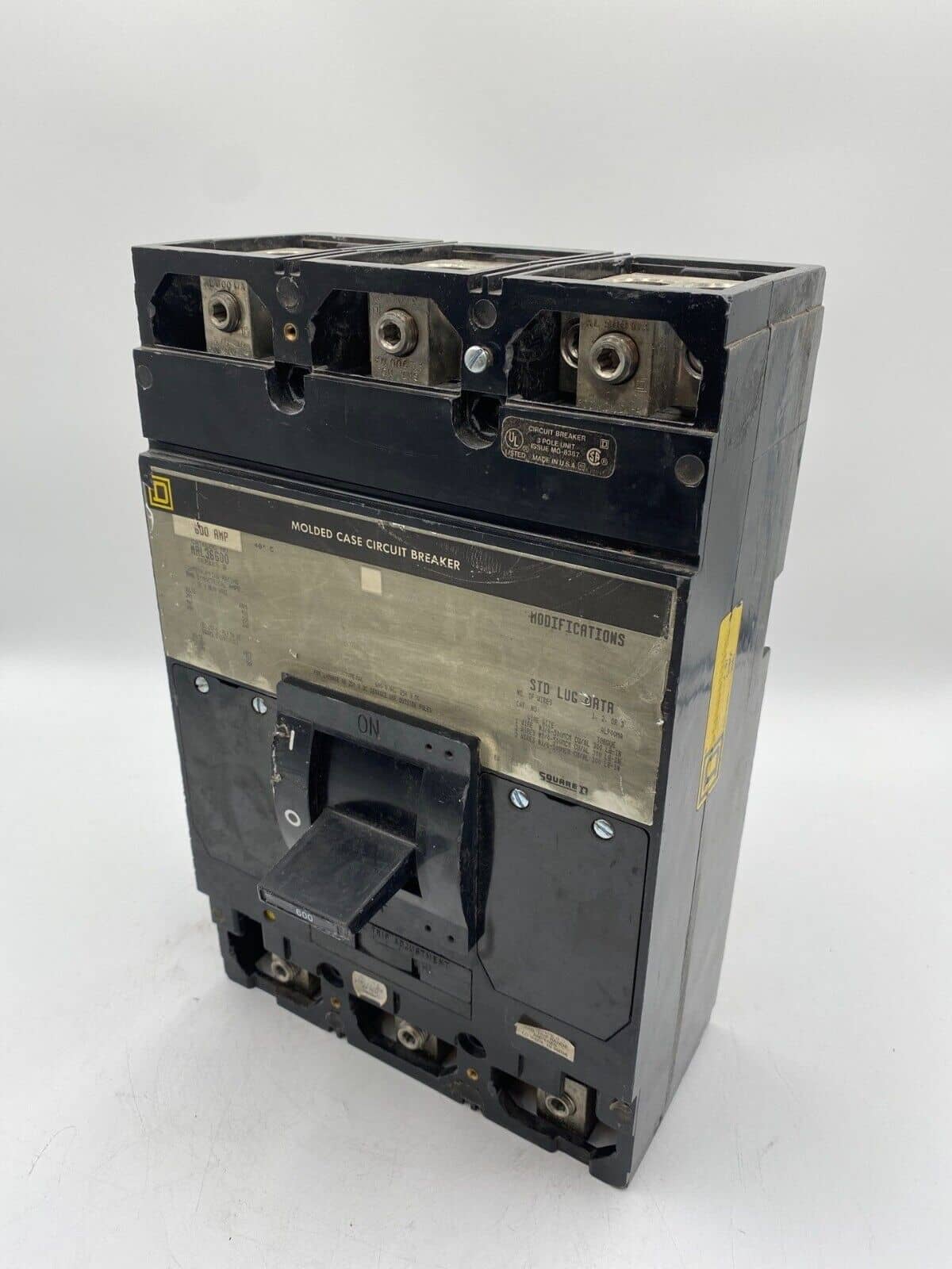 Square D MAL36600 Circuit Breaker — image 1 of 12